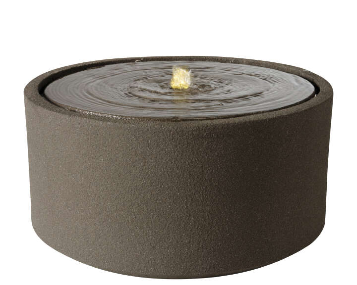 LUMINEO Springbrunnen Zylinder